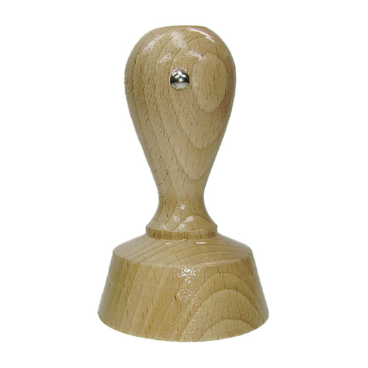 Runder Holzstempel