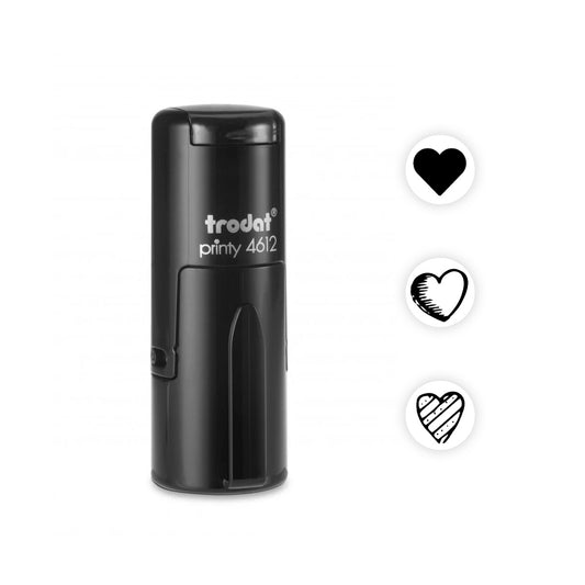 Bonuskartenstempel mit Herz - Trodat Printy 4612
