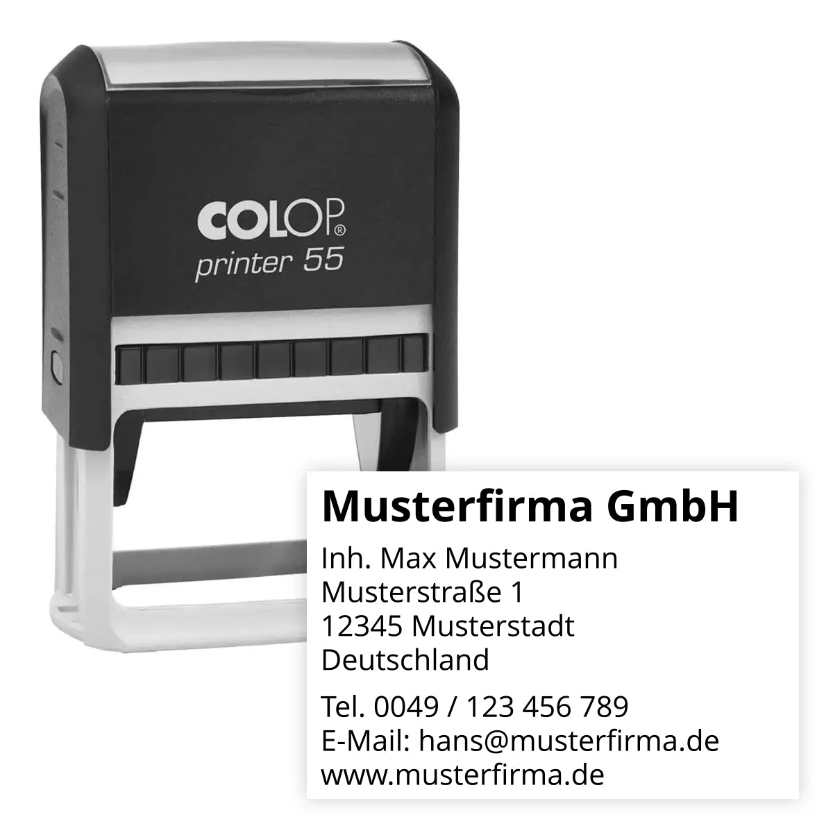Colop Printer 55 - Großer Firmenstempel