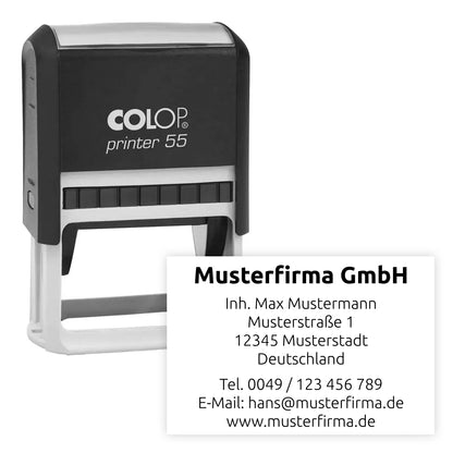Colop Printer 55 - Großer Firmenstempel